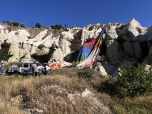 Balon pilotu 20 kişinin hayatını kurtardı