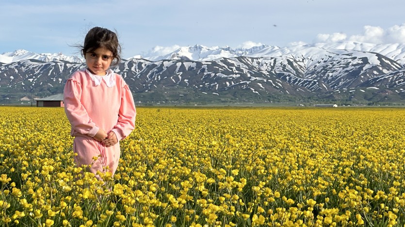 Yüksekova'nın Kartpostallık Manzarası: Karla Kaplı Cilo Dağı ve Renklerle Bürünen Ova