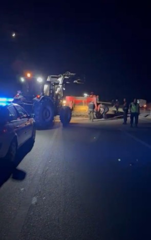 Biga’da minibüs ile traktör çarpıştı: 7 yaralı