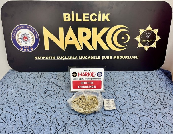 Bilecik’te uyuşturucu operasyonu: 3 şüpheli yakalandı