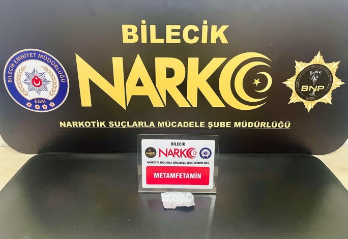 Bilecik’te uyuşturucu operasyonu