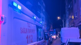 Bursa'da alevli gece...4 katlı binadakiler korku dolu anlar yaşadı