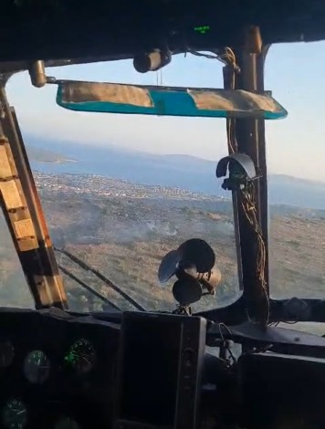 Çeşme'deki yangın kontrol altına alındı