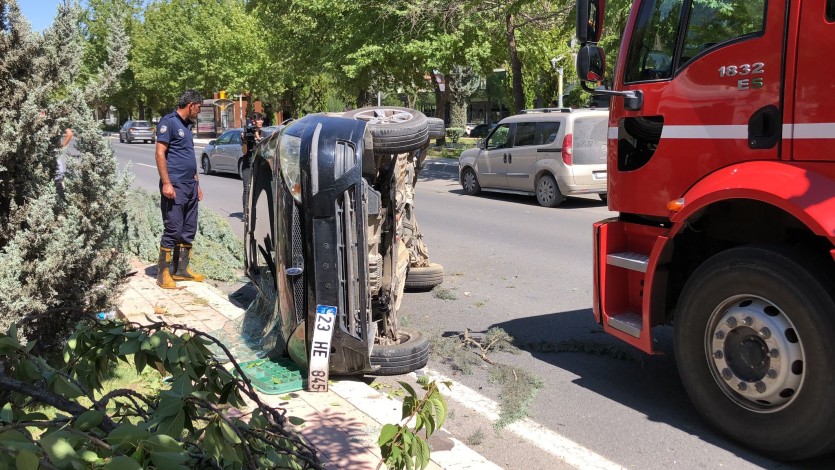 Elazığ’da trafik kazası: 3 yaralı