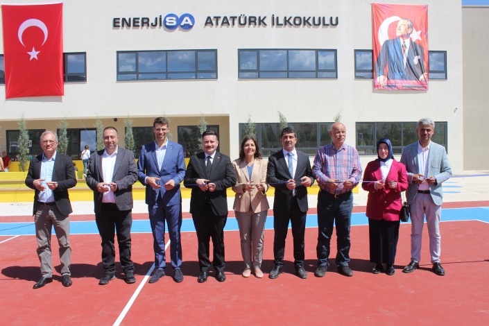 Enerjisa Atatürk İlkokulu Hatay’da açıldı