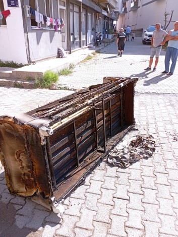 İtfaiye ekiplerinin zamanında müdahalesi faciayı önledi