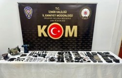 İzmir'de kaçak silah imalathanesine operasyon