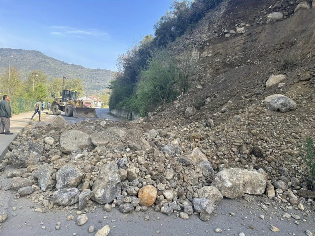 Karabük'te bayram sevinci heyelan nedeni ile hüzne döndü