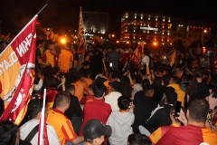 Kayseri'de Galatasaray coşkusu
