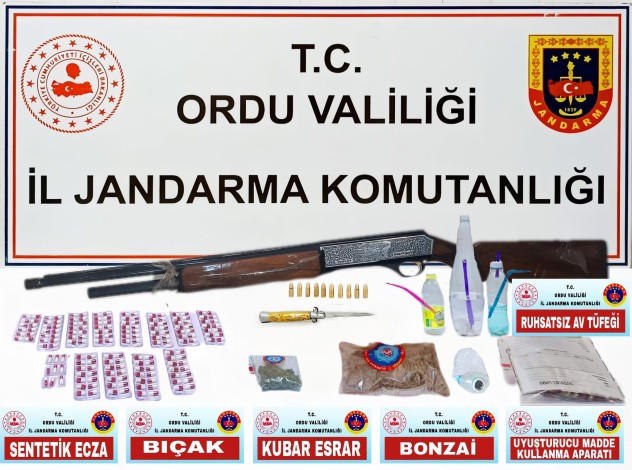 Ordu’da uyuşturucu operasyonu: 6 tutuklama