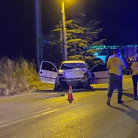 Pınarhisar'da trafik kazası: 1 ölü