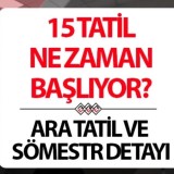 Zil Çaldı, 16 Günlük Mola Başladı! İşte Sömestr Tatilini Verimli Geçirmek İçin 5 Altın Öneri ve Dönüş Tarihi